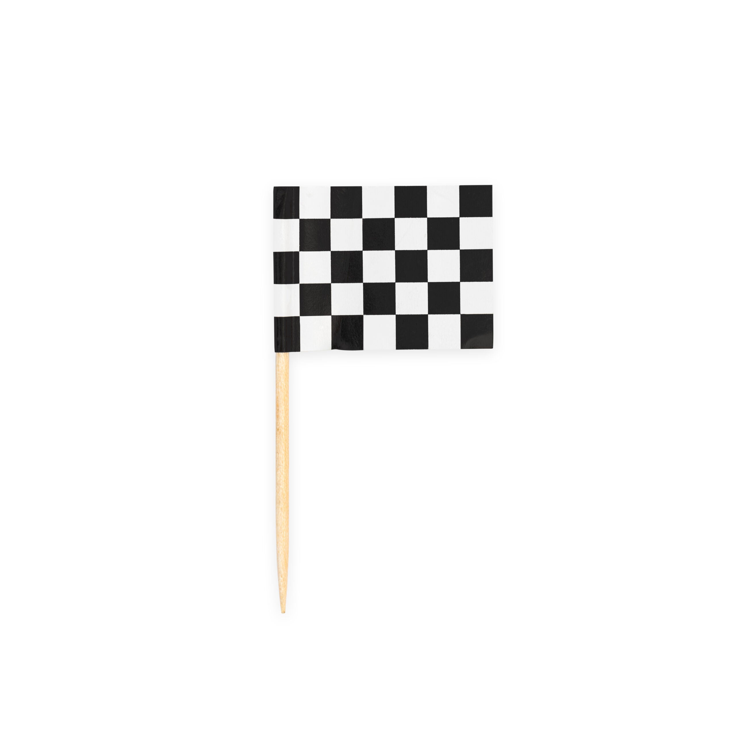 Race vlag prikkertjes - 50 stuks