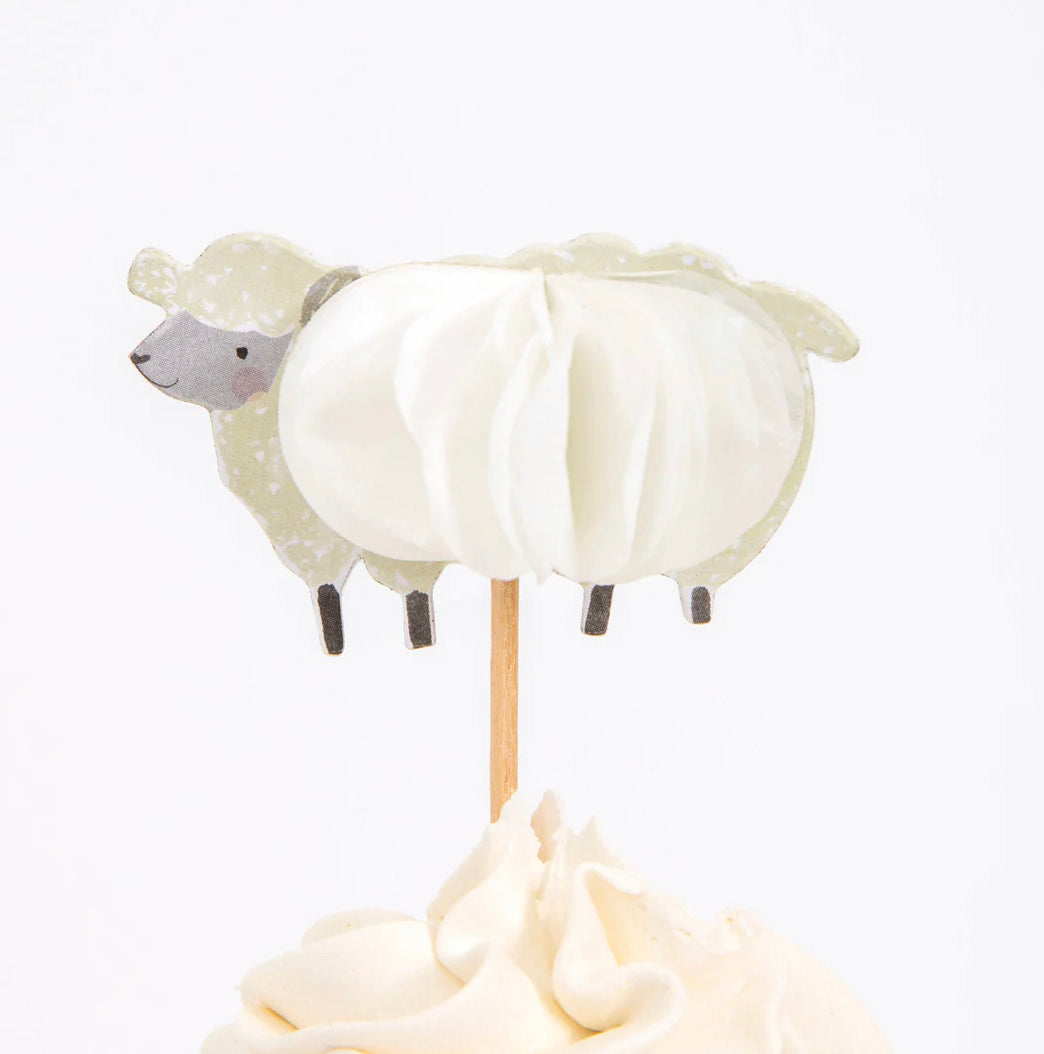 Meri Meri boerderij cupcake kit