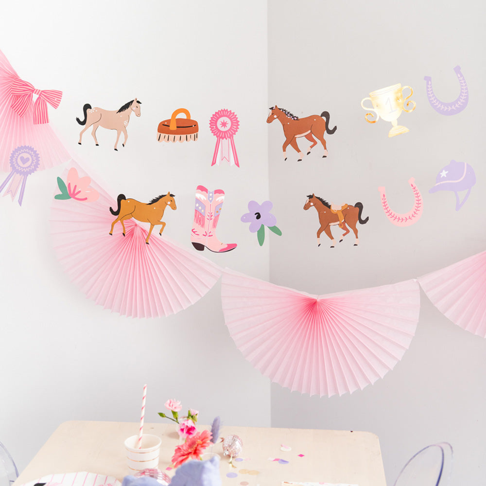 Daydream society slinger voor een paardenfeestje