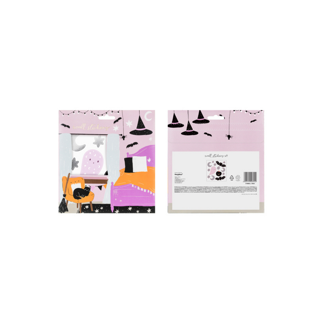 Halloween stickers voor decoratie van feest