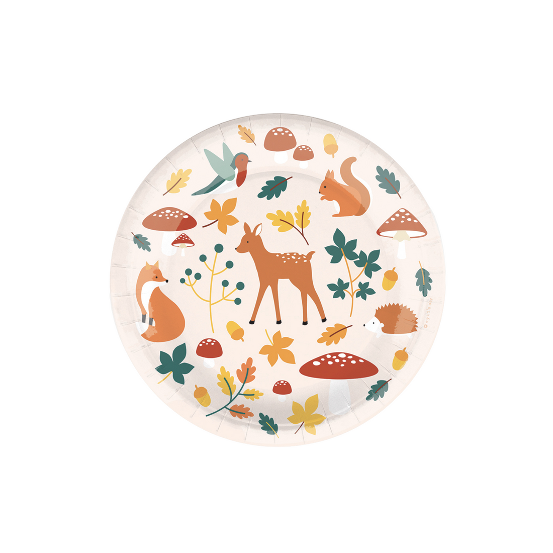 My Little Day bordjes voor een woodland feestje bosdiertjes