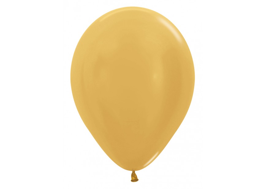 ballon metallic goud