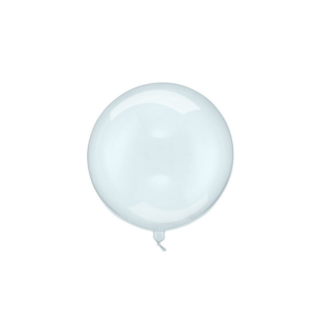 Bubble ballon blauw
