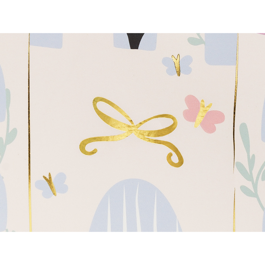 Papieren tasjes kasteel 6 stuks