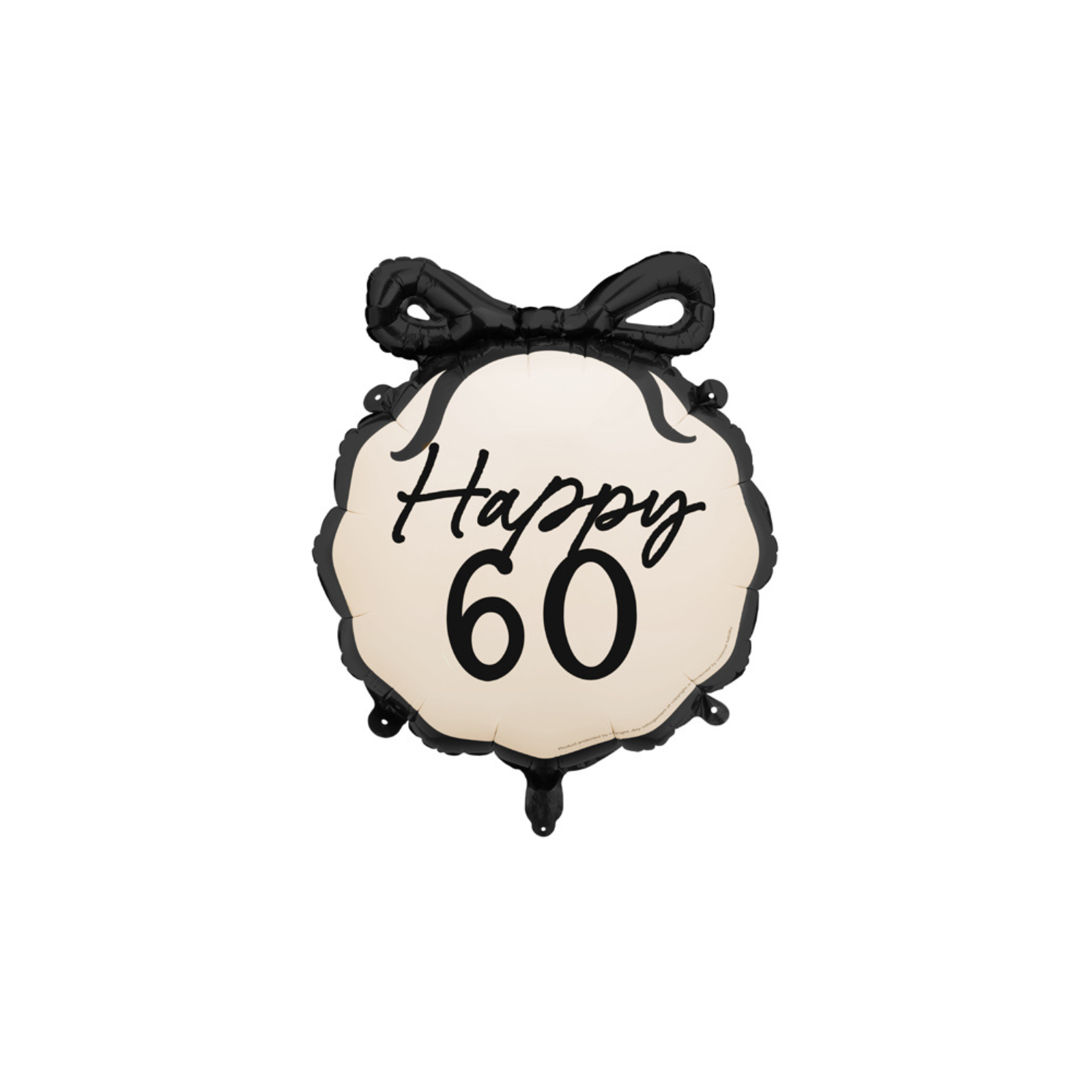 Folieballon 60 jaar