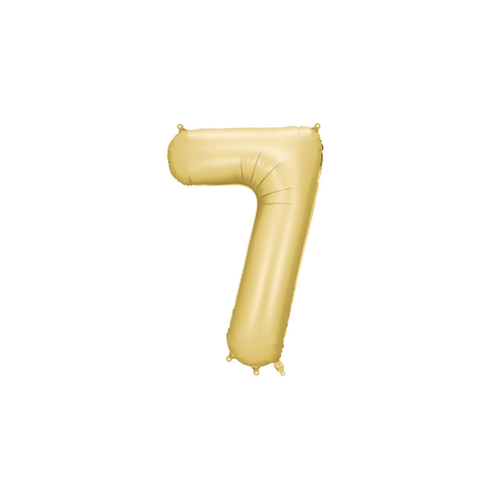 Cijferballon XL (34 inc / 86 cm) silk goud 0-9