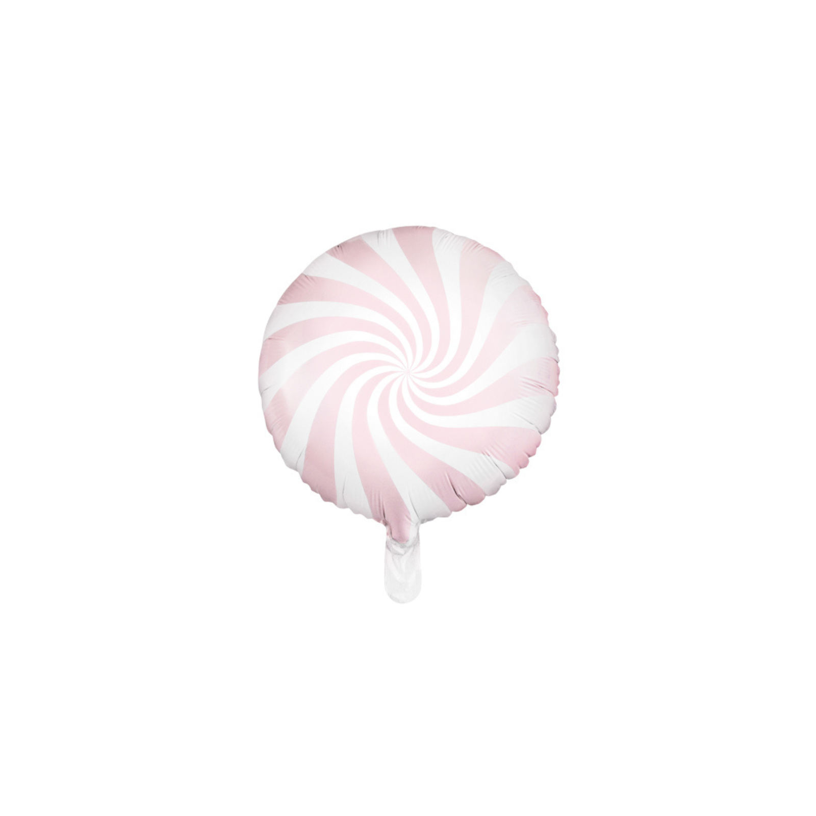 Folieballon snoepje pastelroze