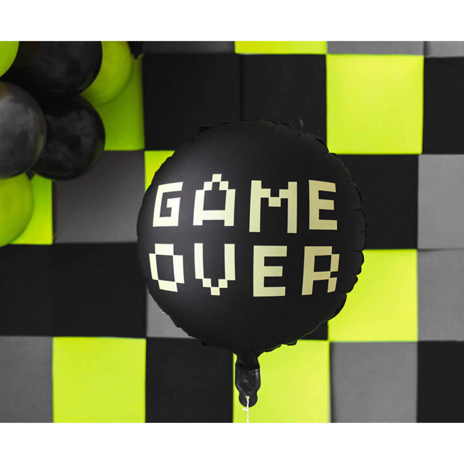 folieballon game over voor een verjaardag of themafeestje