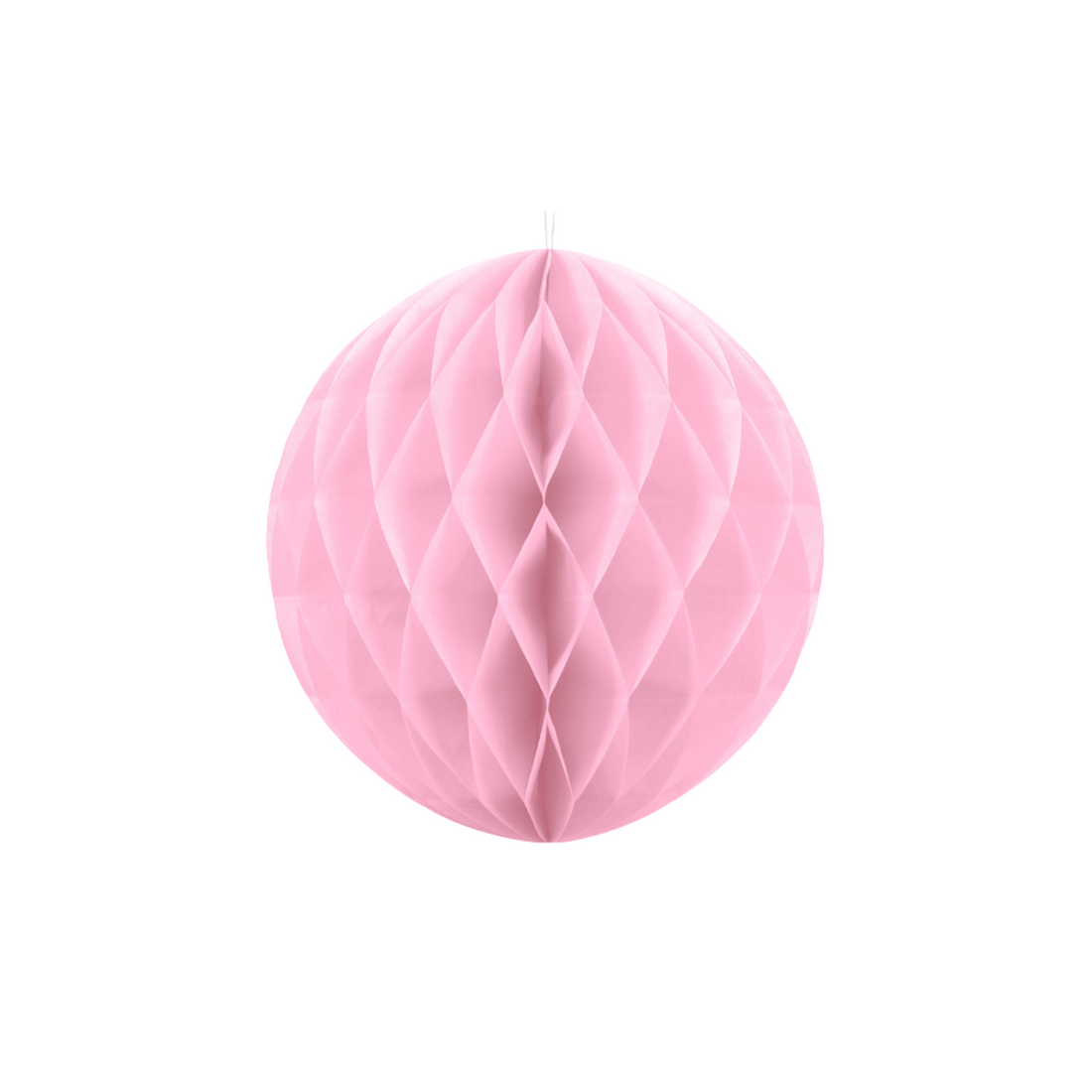 honinggraat bol lichtroze feestdecoratie