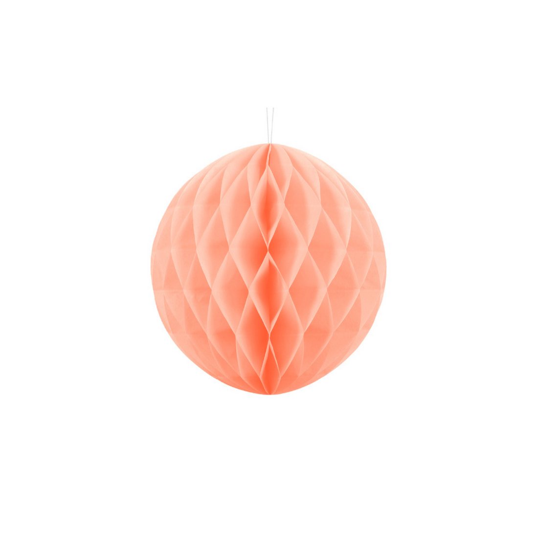 Honeycomb bol peach 10 cm - 20 cm -30 cm