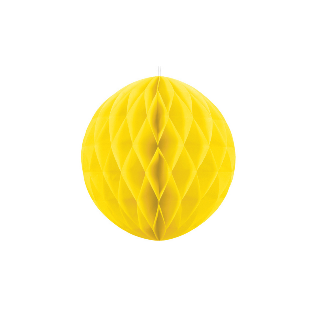 honinggraat bol geel feestdecoratie