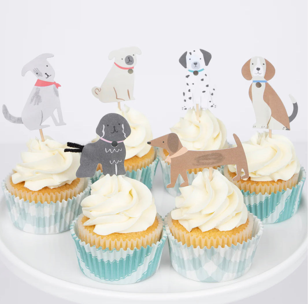 Meri Meri puppy party cupcake kit