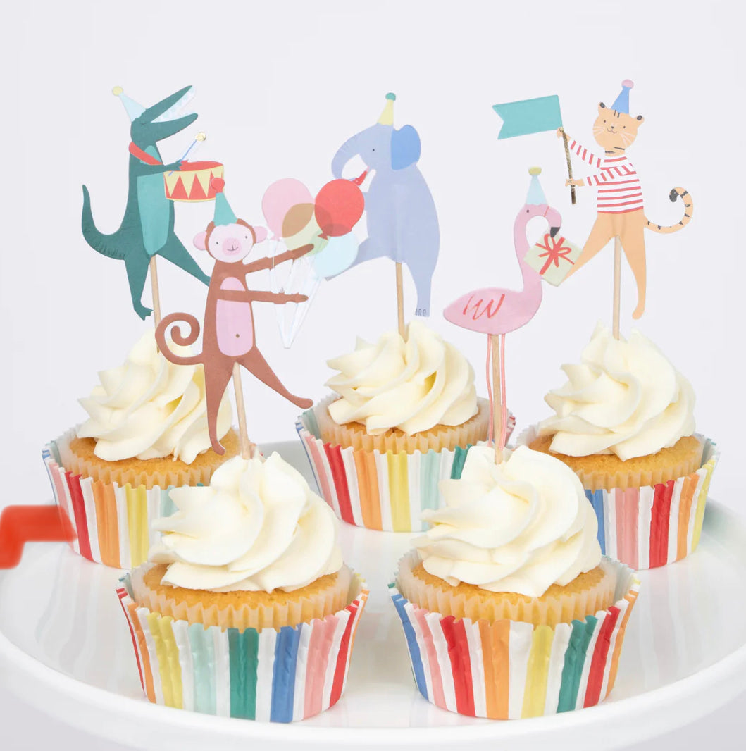 Meri Meri dierenparade cupcake kit