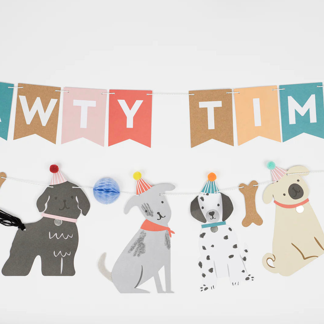 Meri Meri slinger voor verjaardag themafeest puppy party of hondenfeestje