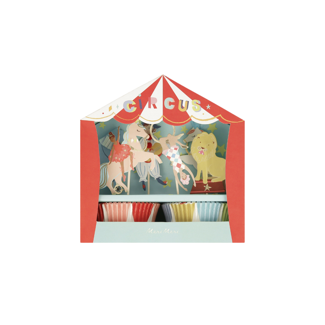 Meri Meri circus cupcake kit