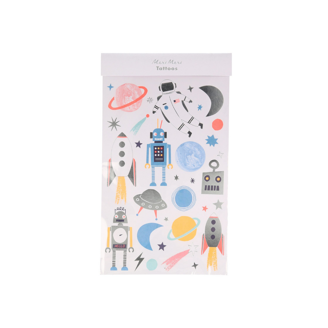 Meri Meri space plaktattoos