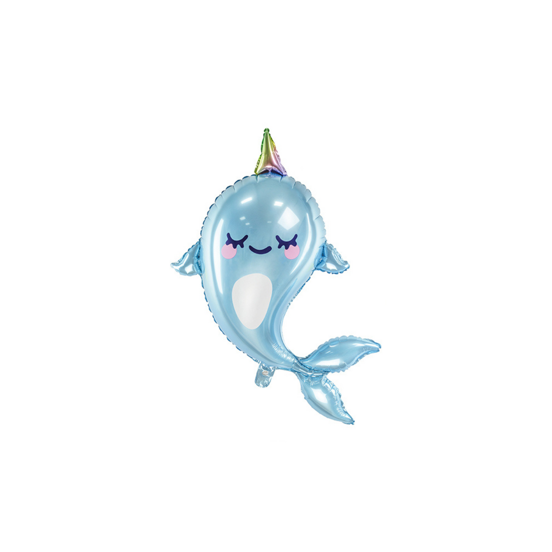 Folieballon narwhal
