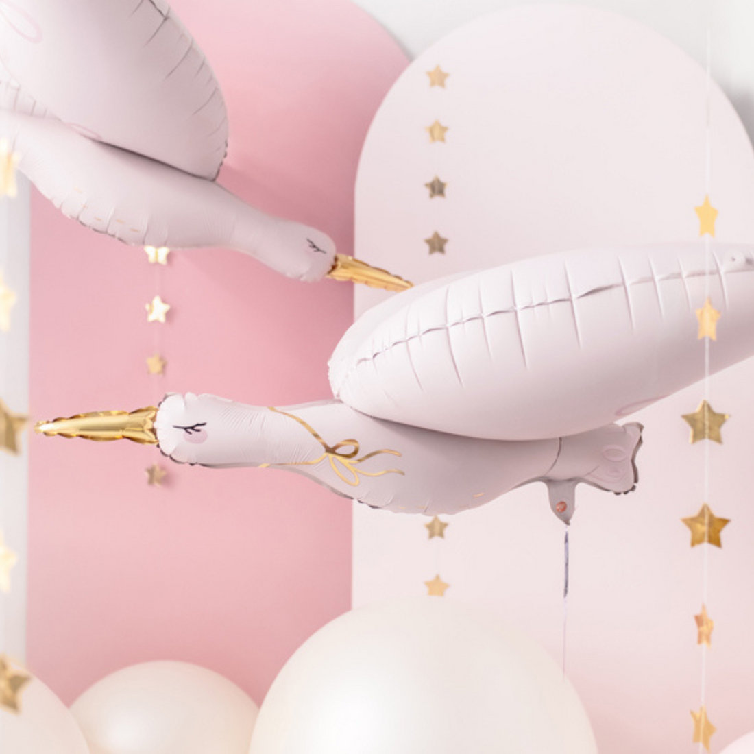 Folieballon XXL ooievaar