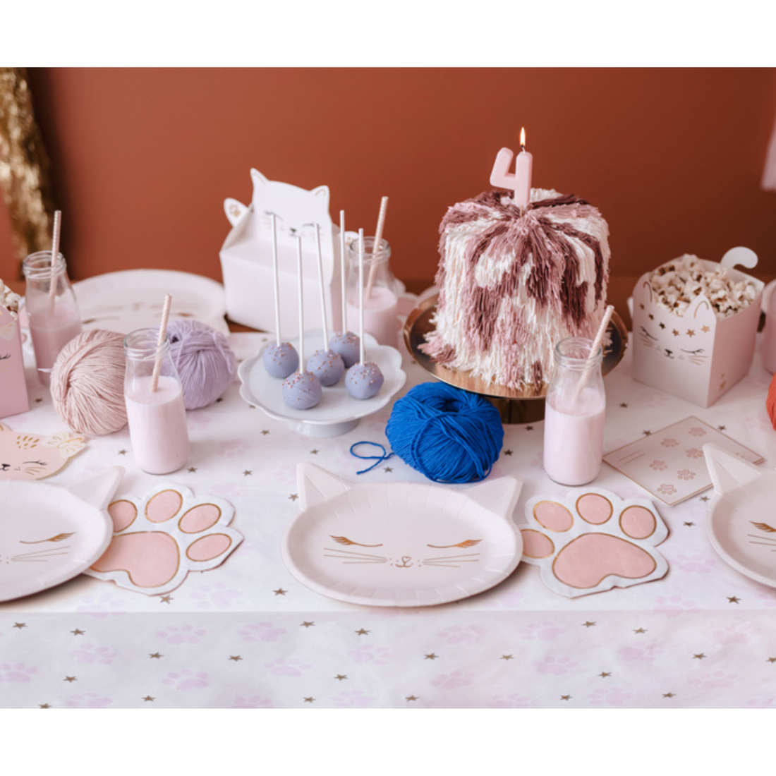 Tafellaken poezenpootjes