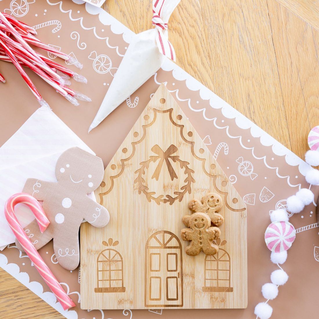 Servetten gingerbread men 24 stuks