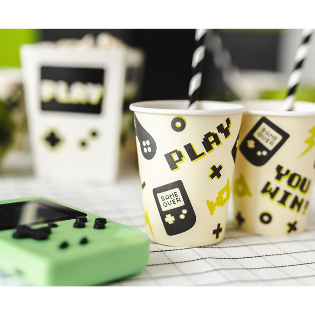 kartonnen drinkbeker gaming verjaardagfeestje
