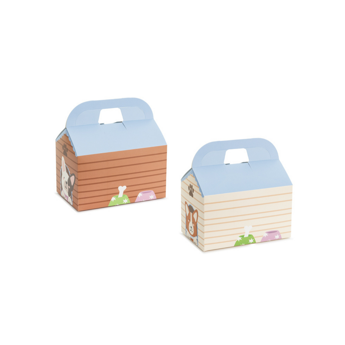 Cadeauboxen hondenhok 6 stuks