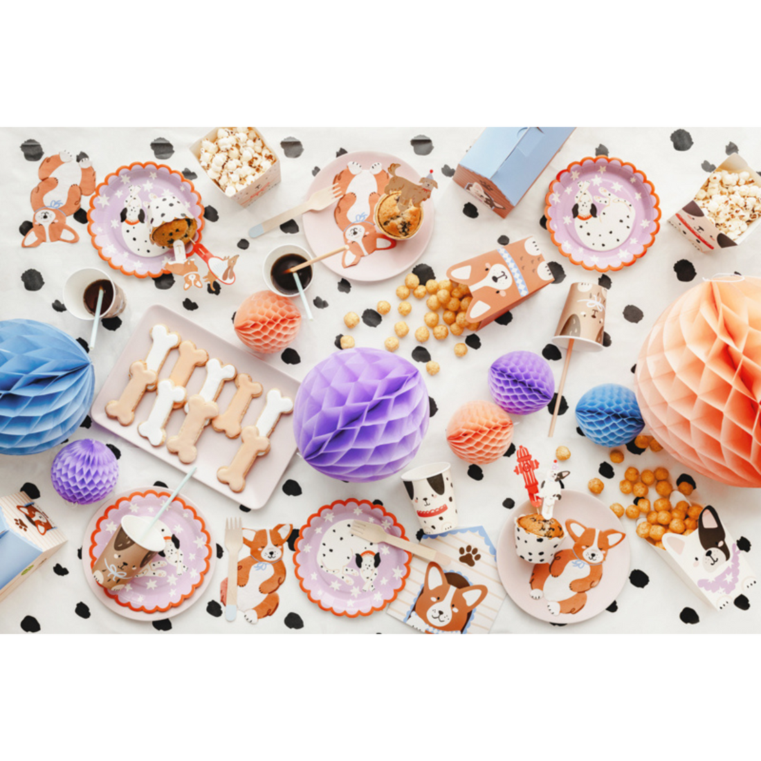 Servetten hondje corgi 12 stuks