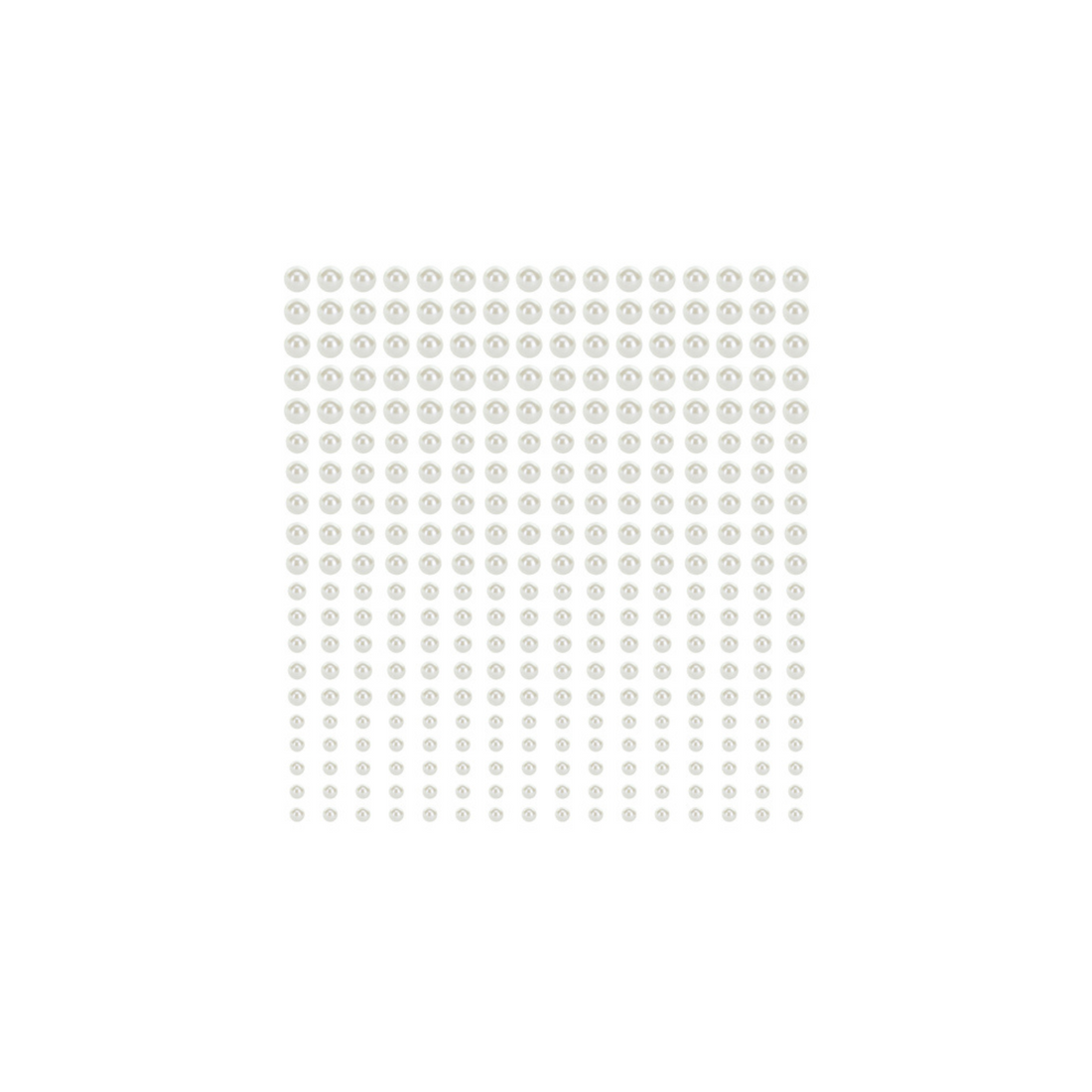 Parel stickers 440 stuks