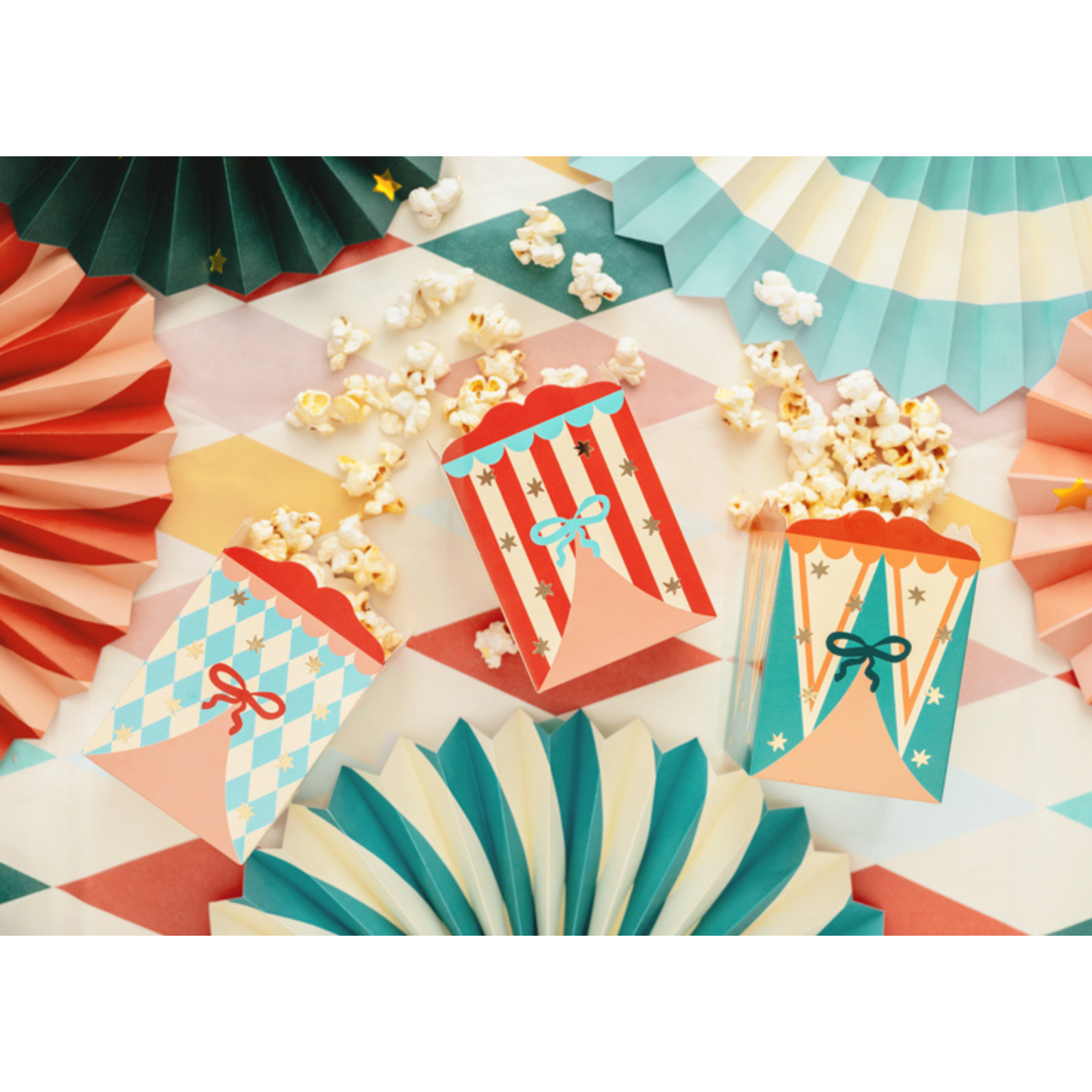 Snackdoosjes circus 6 stuks