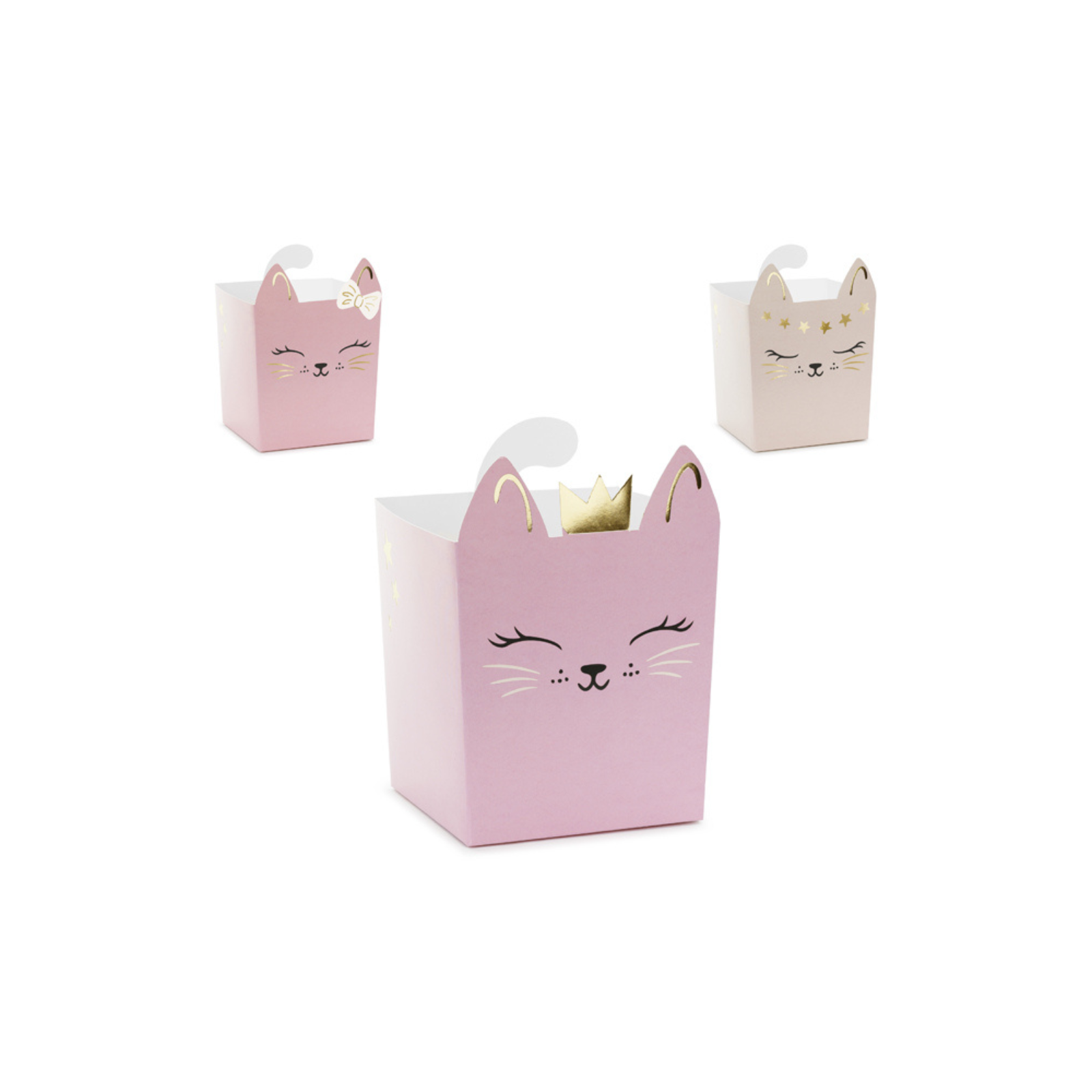 Snackdoosjes poezen 3 stuks