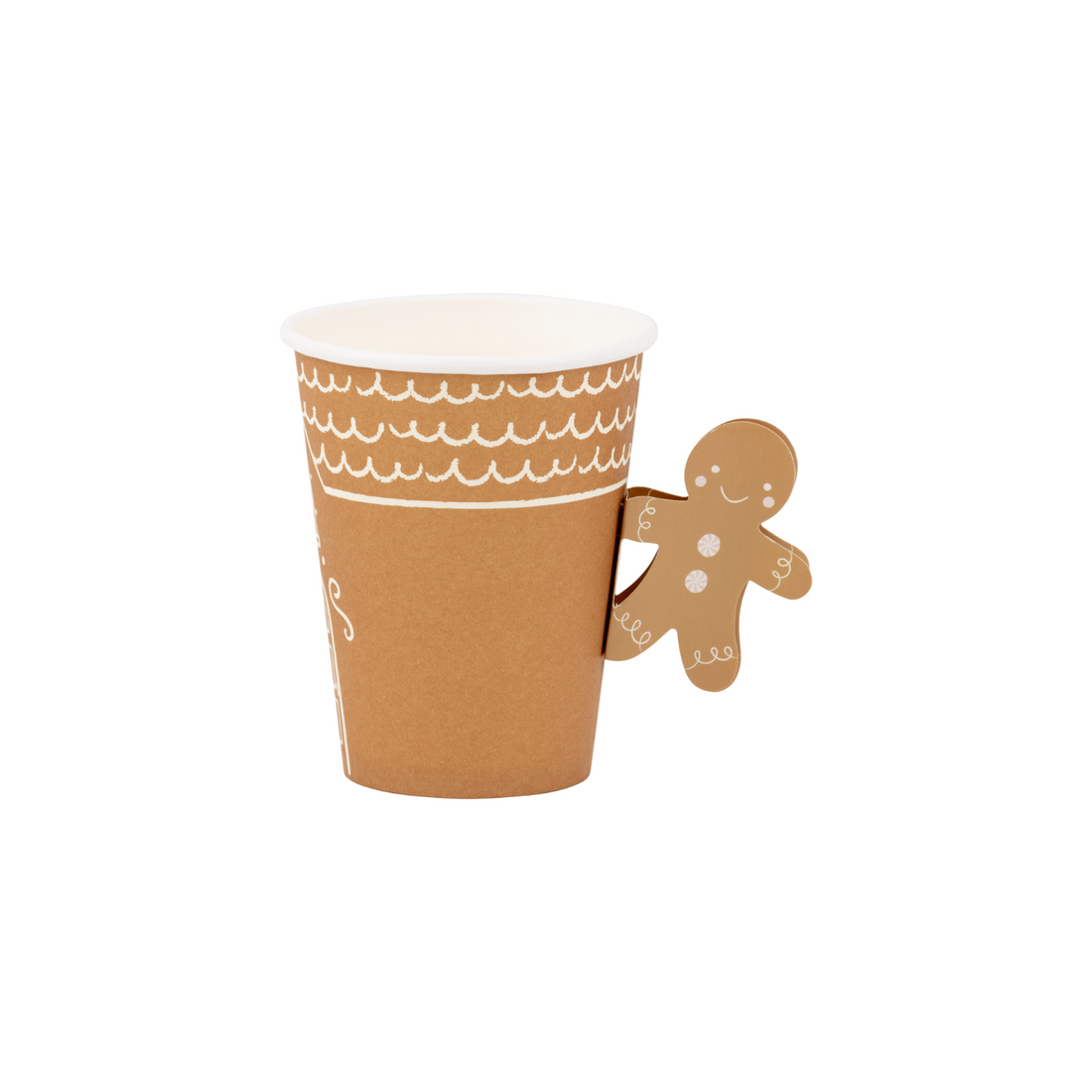 Bekertjes gingerbread men 8 stuks