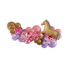 ballonnenboog met roze, bruine, lila en fuchsia kleuren voor een verjaardag