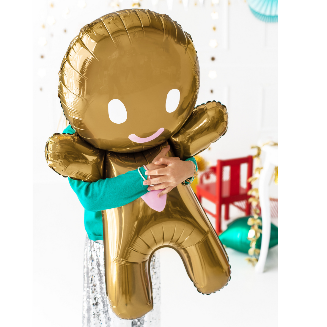 Folieballon gingerbread man