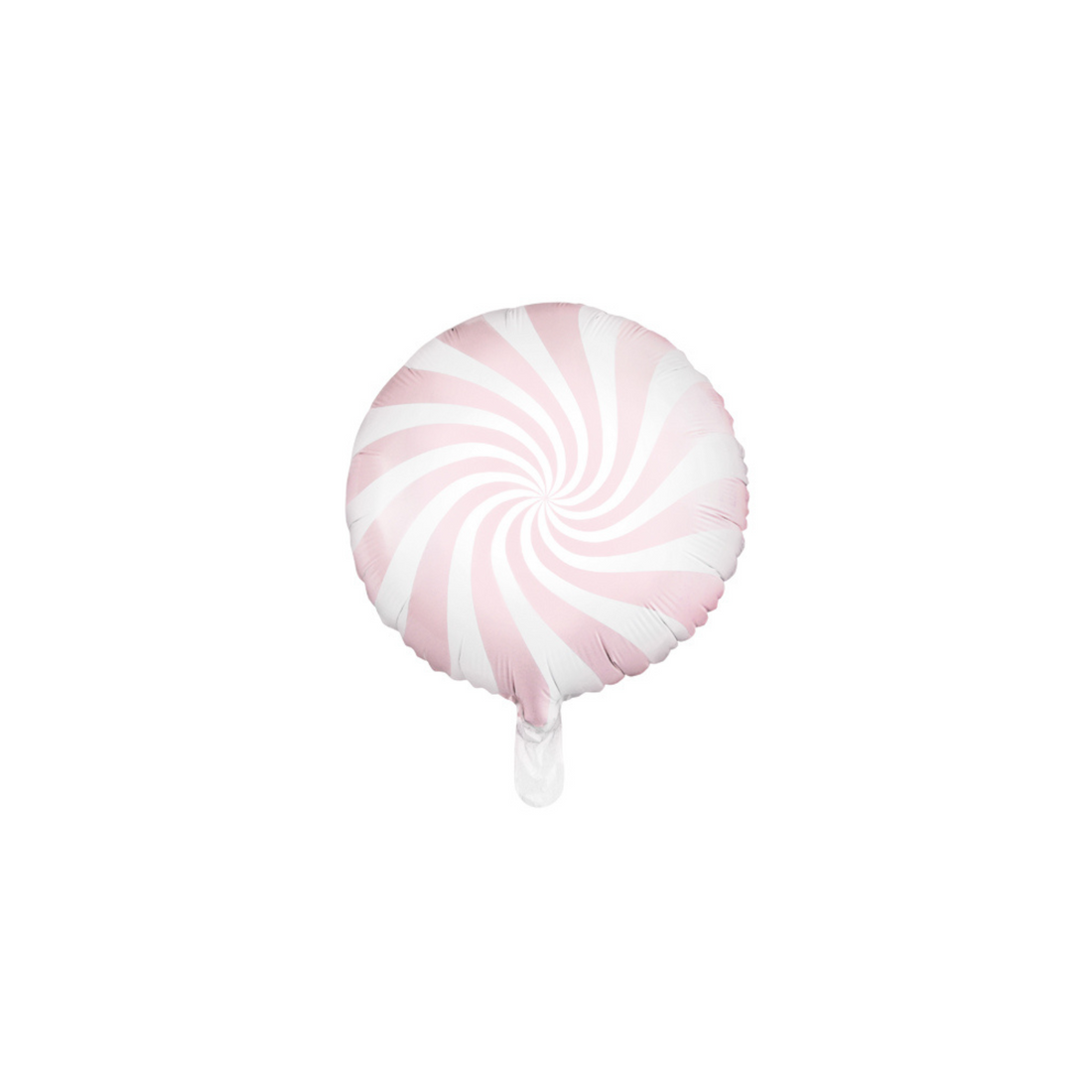 Folieballon snoepje pastelroze