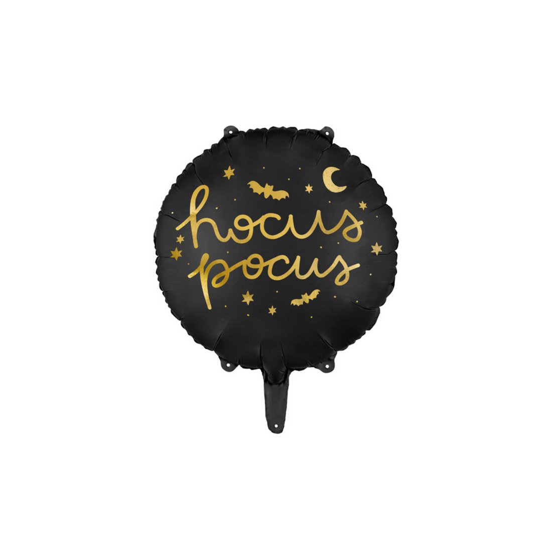 Folieballon hocus pocus zwart