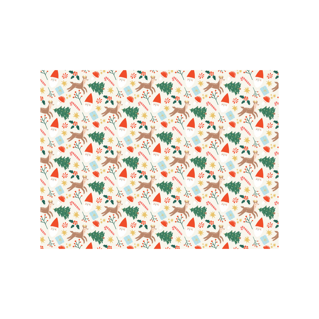 inpak papier voor kerstcadeaus