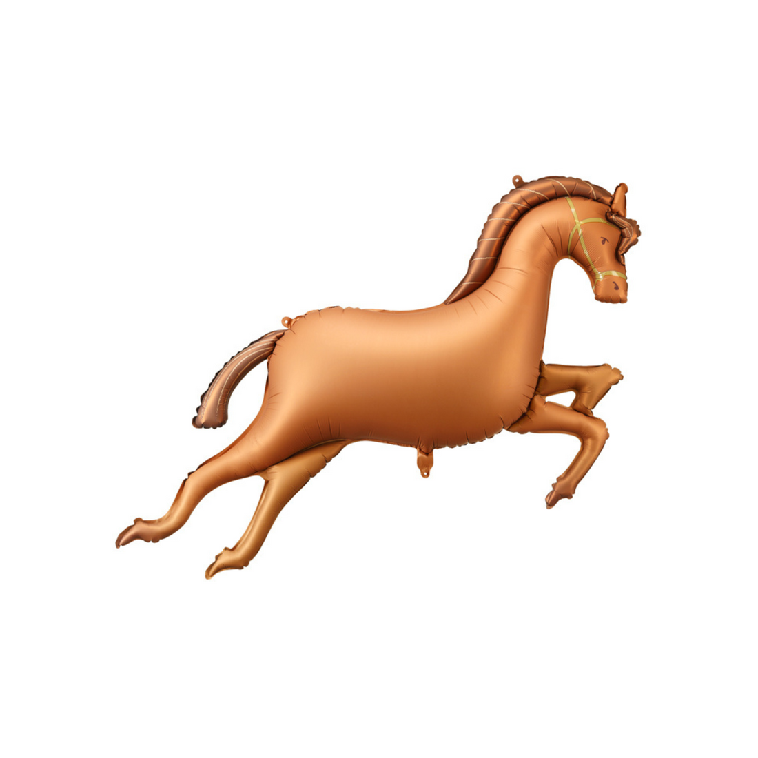 XXL folieballon paard bruin – 120 cm groot, voor verjaardag of paardenfeestje