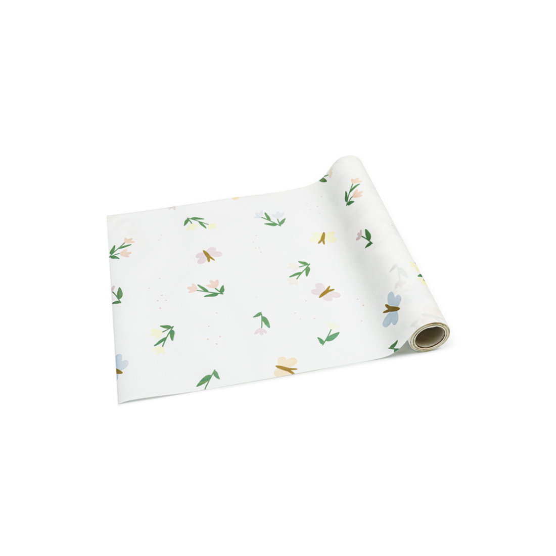 Tafelloper bloemen en vlinders