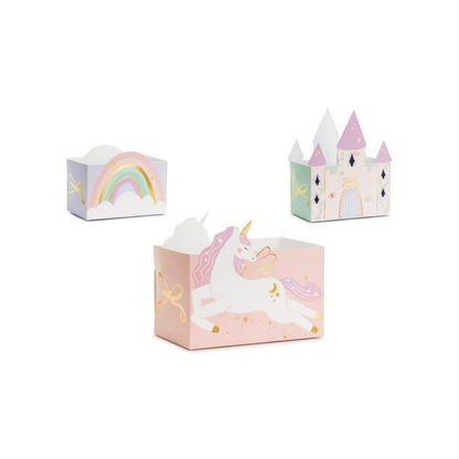 Snackdoosjes unicorn magic 6 stuks