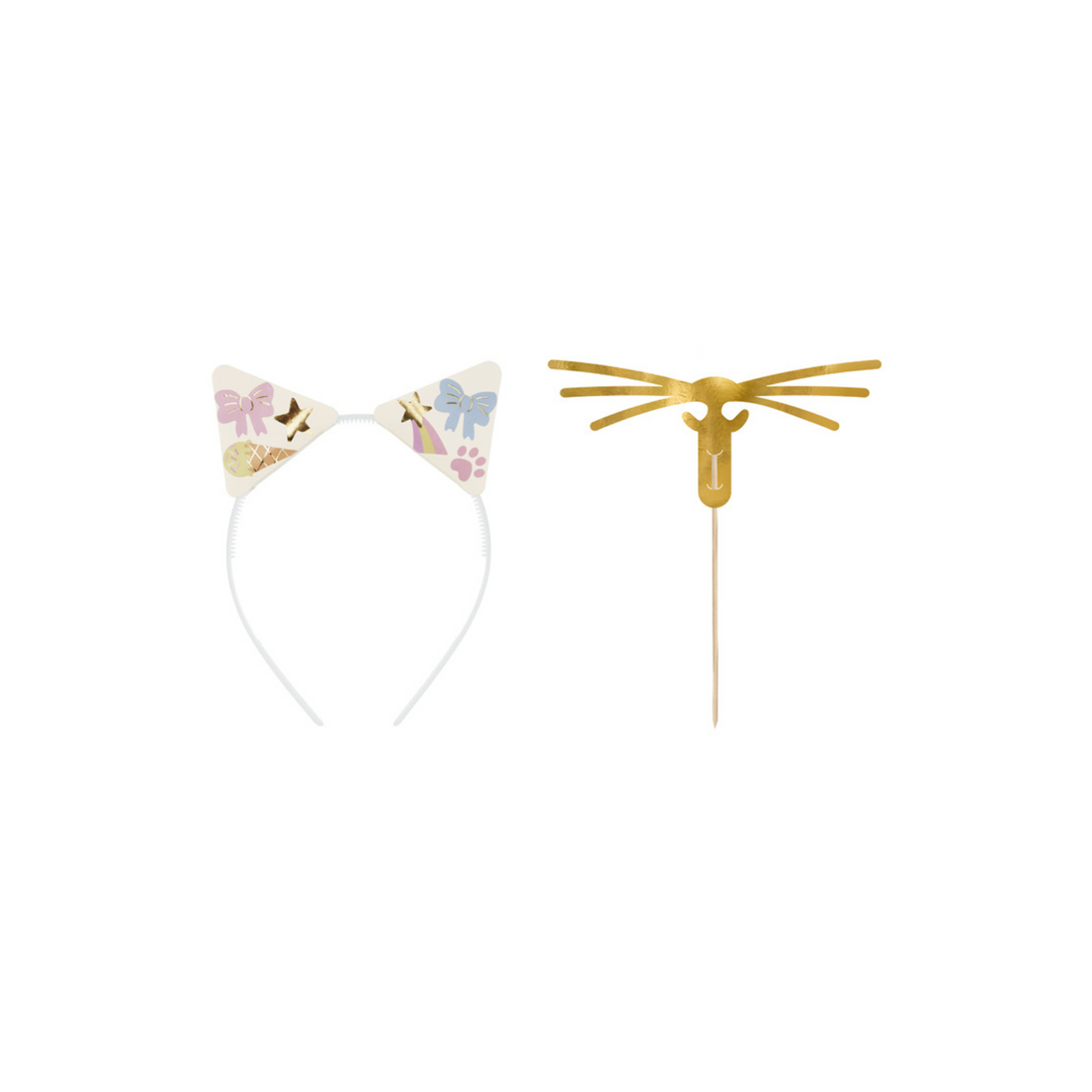 Kattenoortjes verkleedset 5 stuks